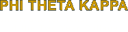 Phi Theta Kappa